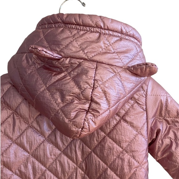 𝅺EGG by Susan Lazar Metallic Pink Infant Snowsuit - Picture 4 of 8